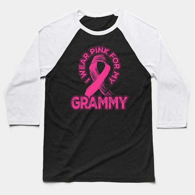 I wear pink for my Grammy Baseball T-Shirt by aneisha